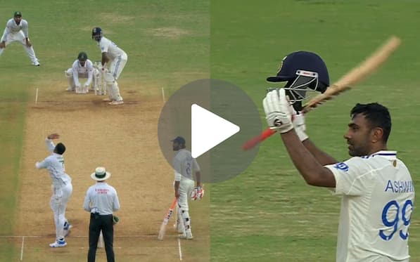 [Watch] Ashwin Takes Attack To Shakib; Leaves Chepauk Fans Awed With A Brilliant Century